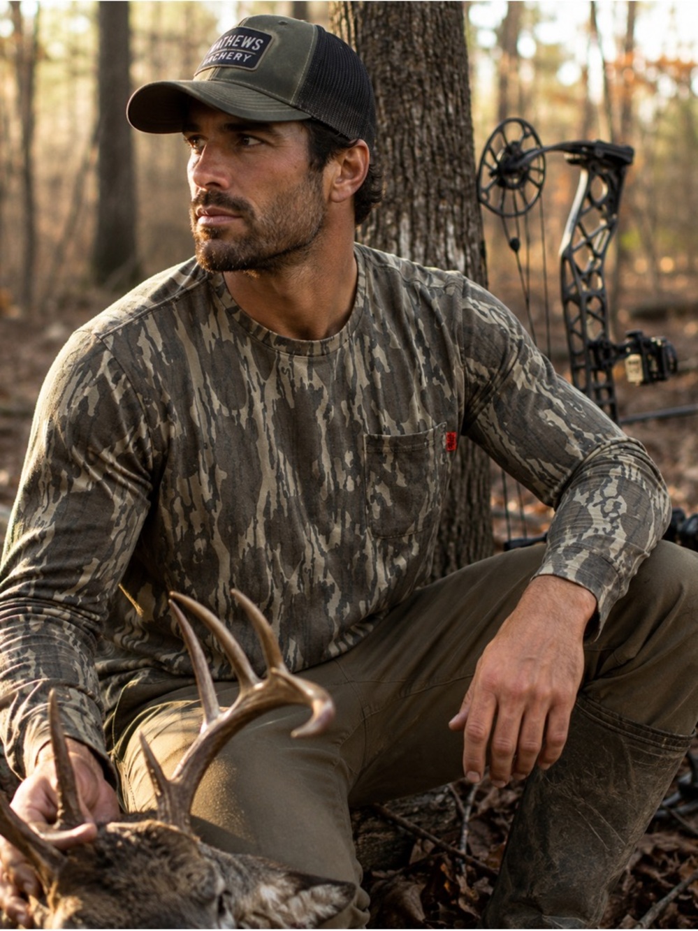 Marsh Wear Camo Long Sleeve Tee